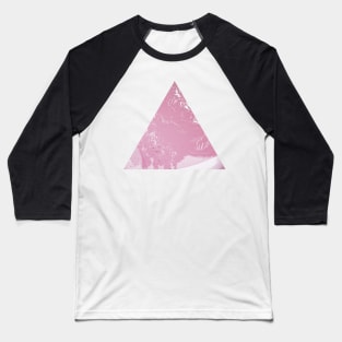 Reflected Pink Baseball T-Shirt